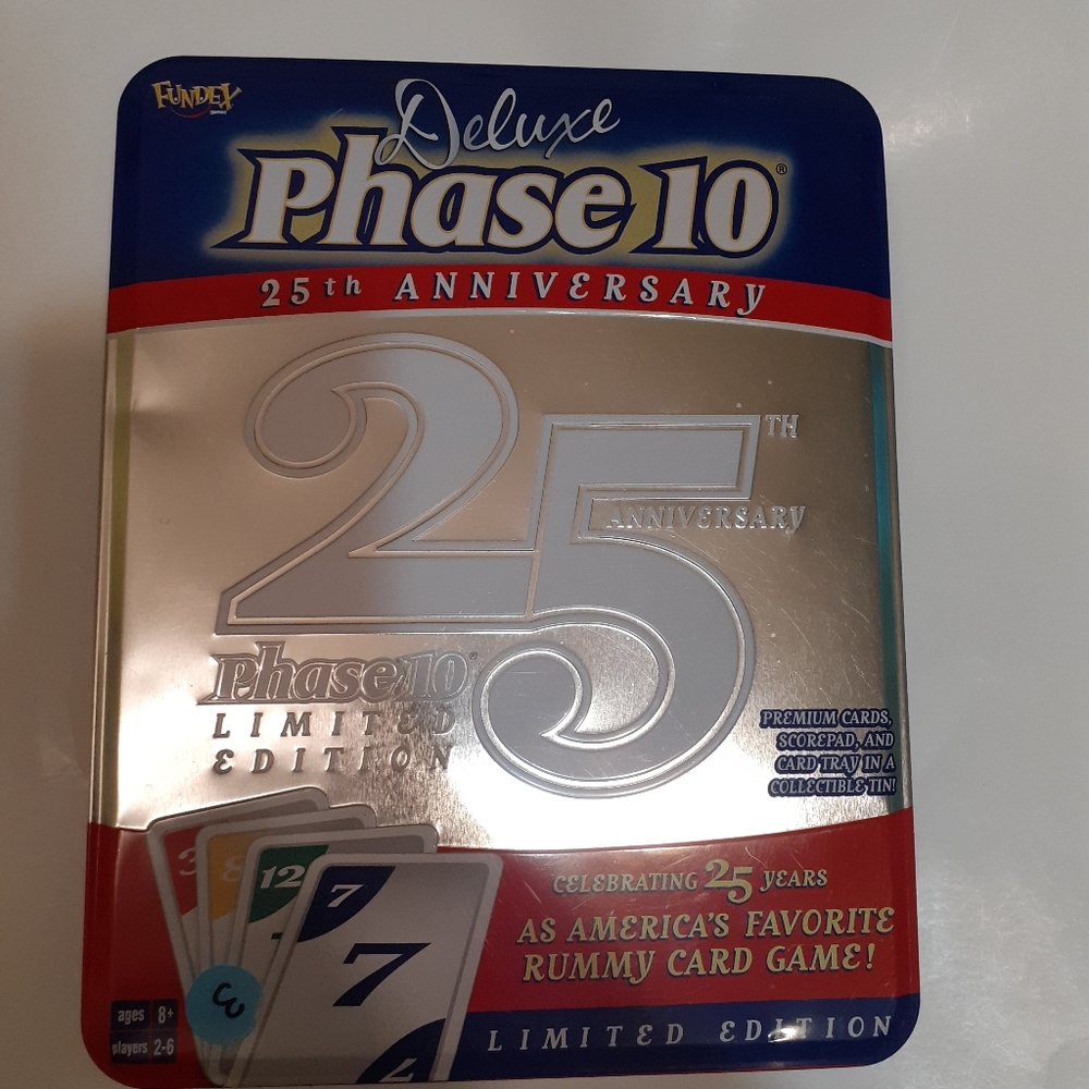 Deluxe Phase 10 25TH Anniversay Edition